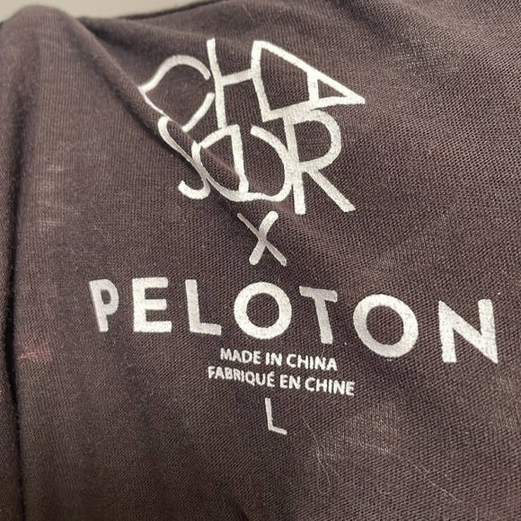 Peloton womens tank shirt chaser shirt paint bike summer gym athletic work out - Picture 7 of 7